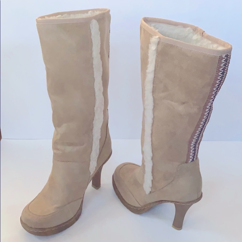 Tan Suede Boots